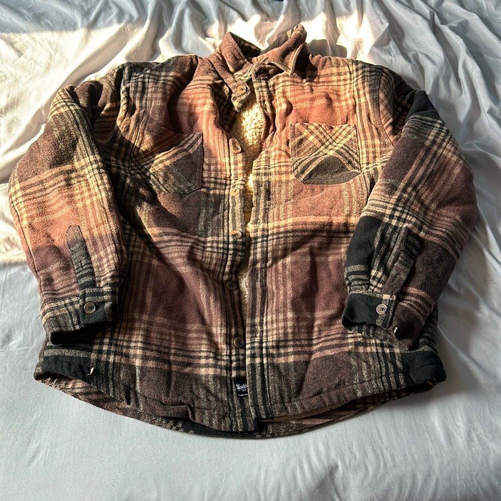Men’s Sherpa Flannel Jacket